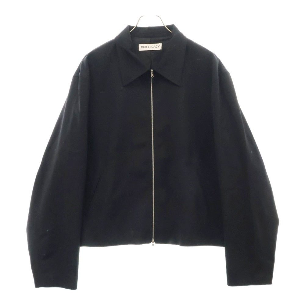 OUR LEGACY(アワーレガシー) MINI JACKET ジップアップ ミニジャケット ブラック M2230MBW