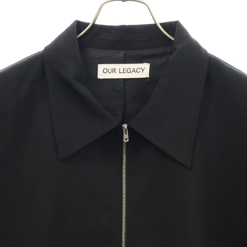 OUR LEGACY(アワーレガシー) MINI JACKET ジップアップ ミニジャケット ブラック M2230MBW