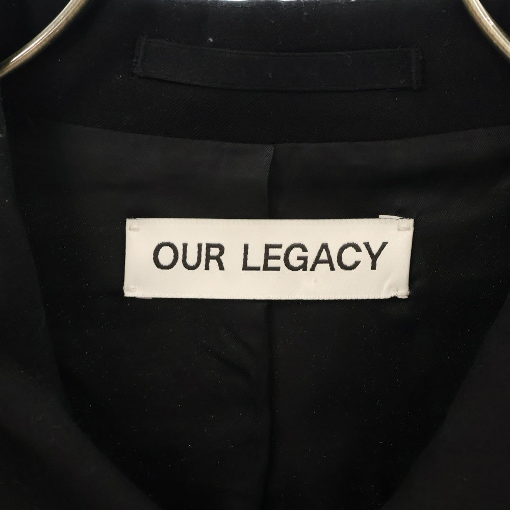 OUR LEGACY(アワーレガシー) MINI JACKET ジップアップ ミニジャケット ブラック M2230MBW