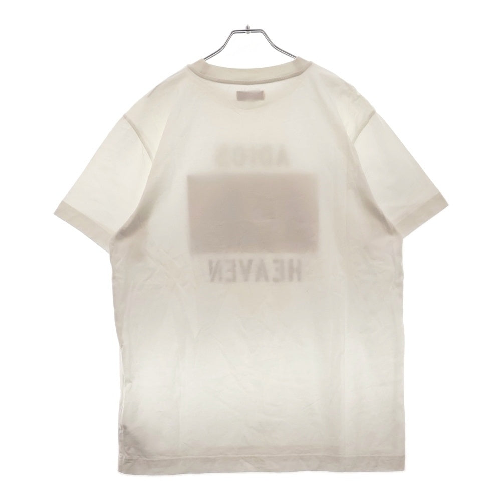 Palm Angels(パームエンジェルス) フォトプリント クルーネック 半袖Tシャツ カットソー ホワイト PMAA001S18084018