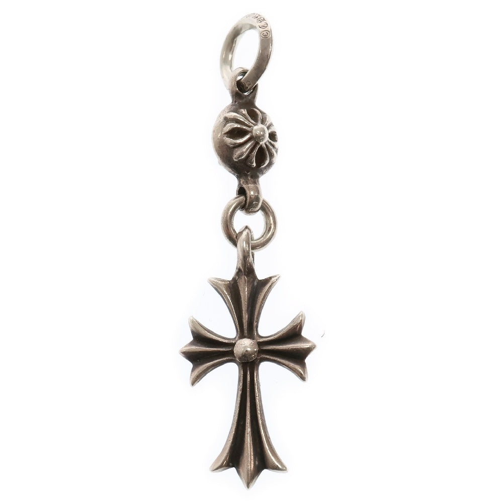 CHROME HEARTS(クロムハーツ) 1B TNY CH CRS 1ボール タイニー CHクロス チャーム ペンダントトップ シルバー BCA197