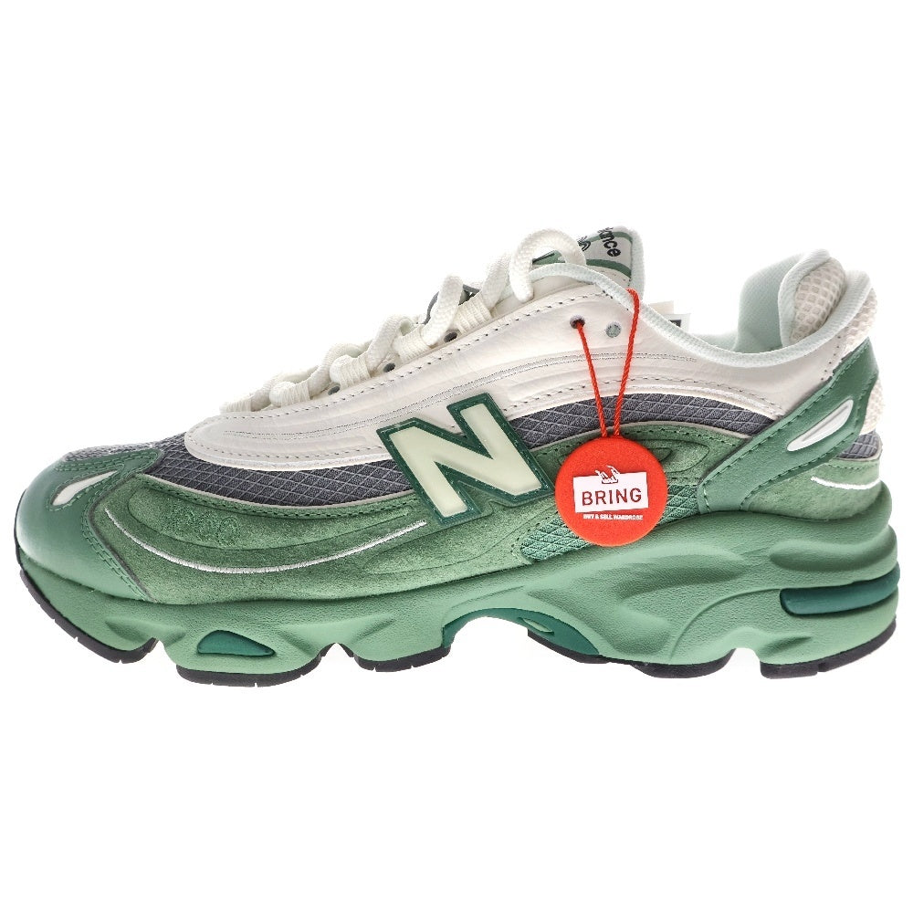 New Balance(ニューバランス) M1000MA スウェード メッシュ ローカットスニーカー グリーン/グレー US8.5/26.5cm