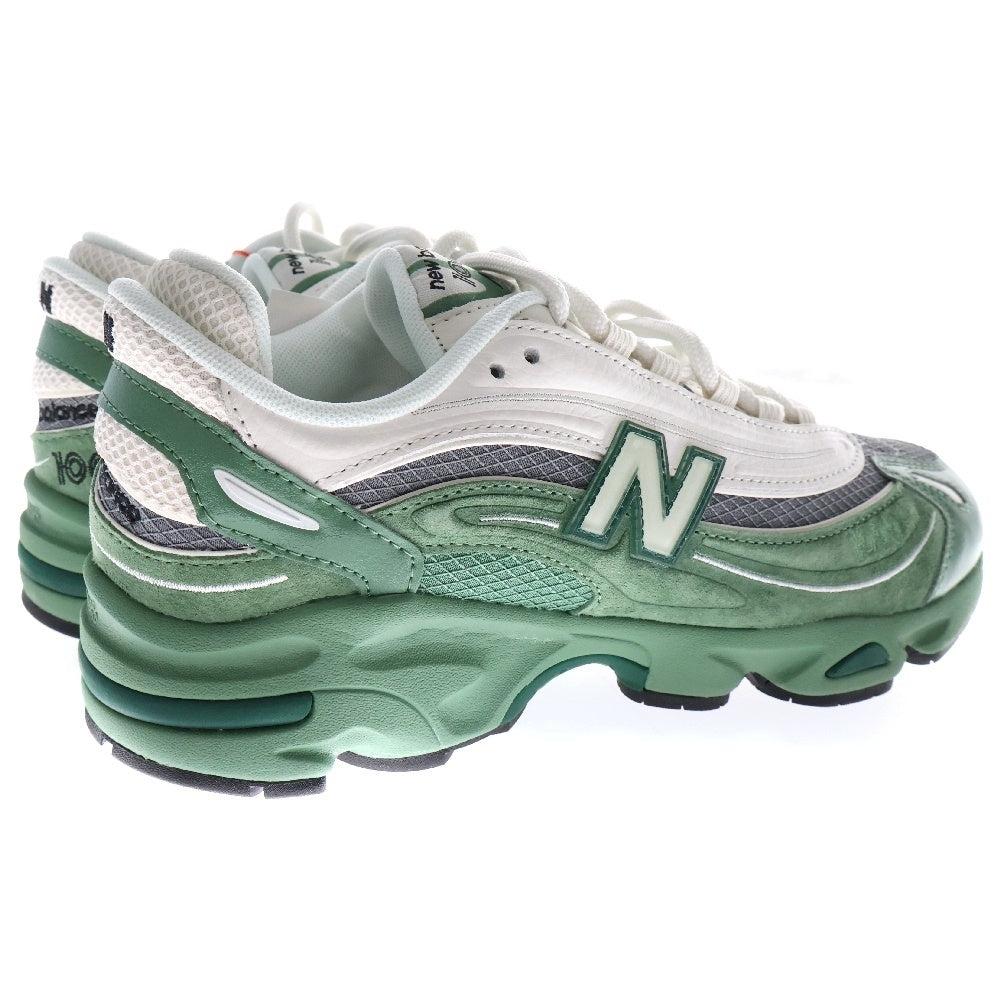 New Balance(ニューバランス) M1000MA スウェード メッシュ ローカットスニーカー グリーン/グレー US8.5/26.5cm