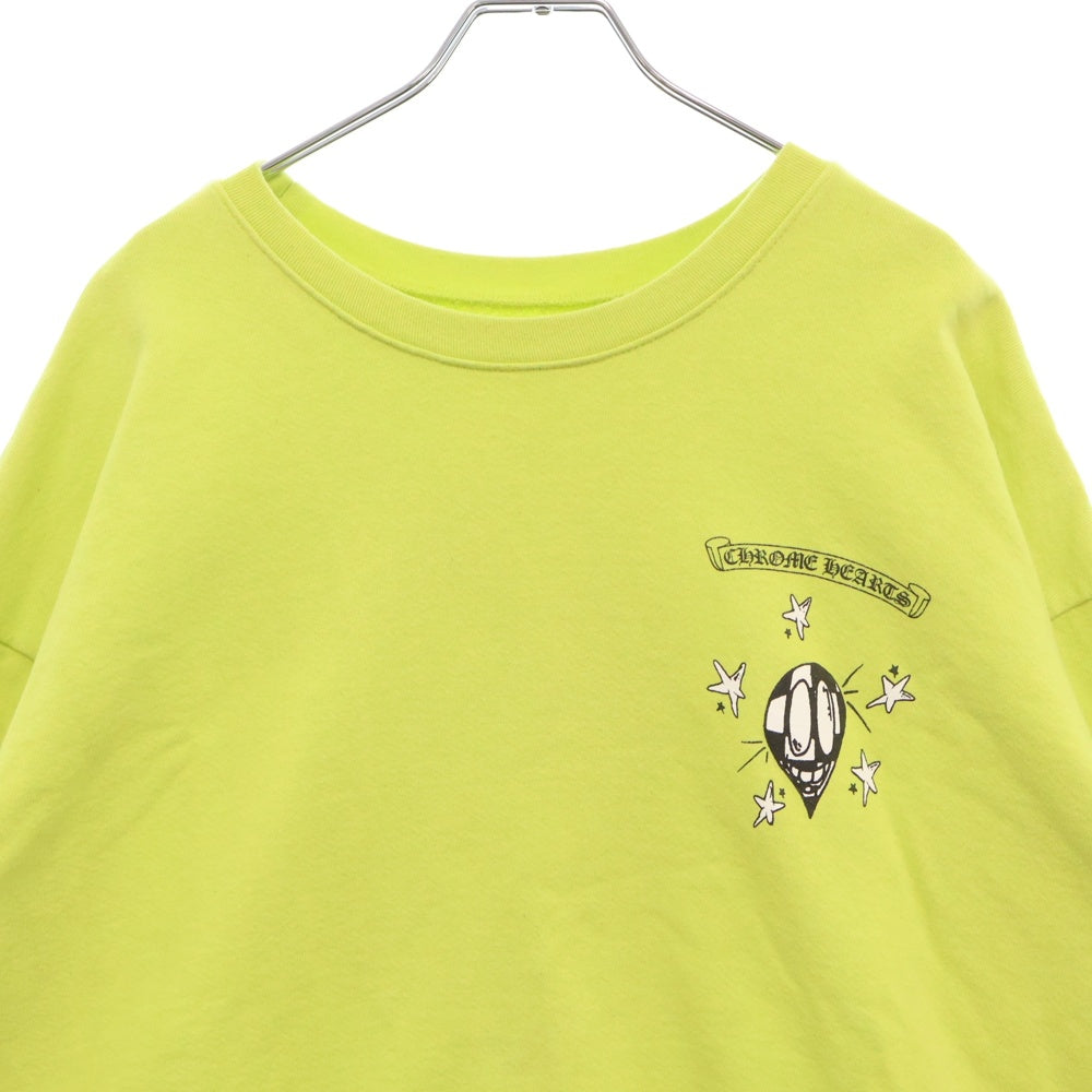 CHROME HEARTS(クロムハーツ) 22AW ×MATTY PPO LINK SWTSHRTBOY マッティボーイ プロ リンク クルーネック スウェット トレーナー イエロー