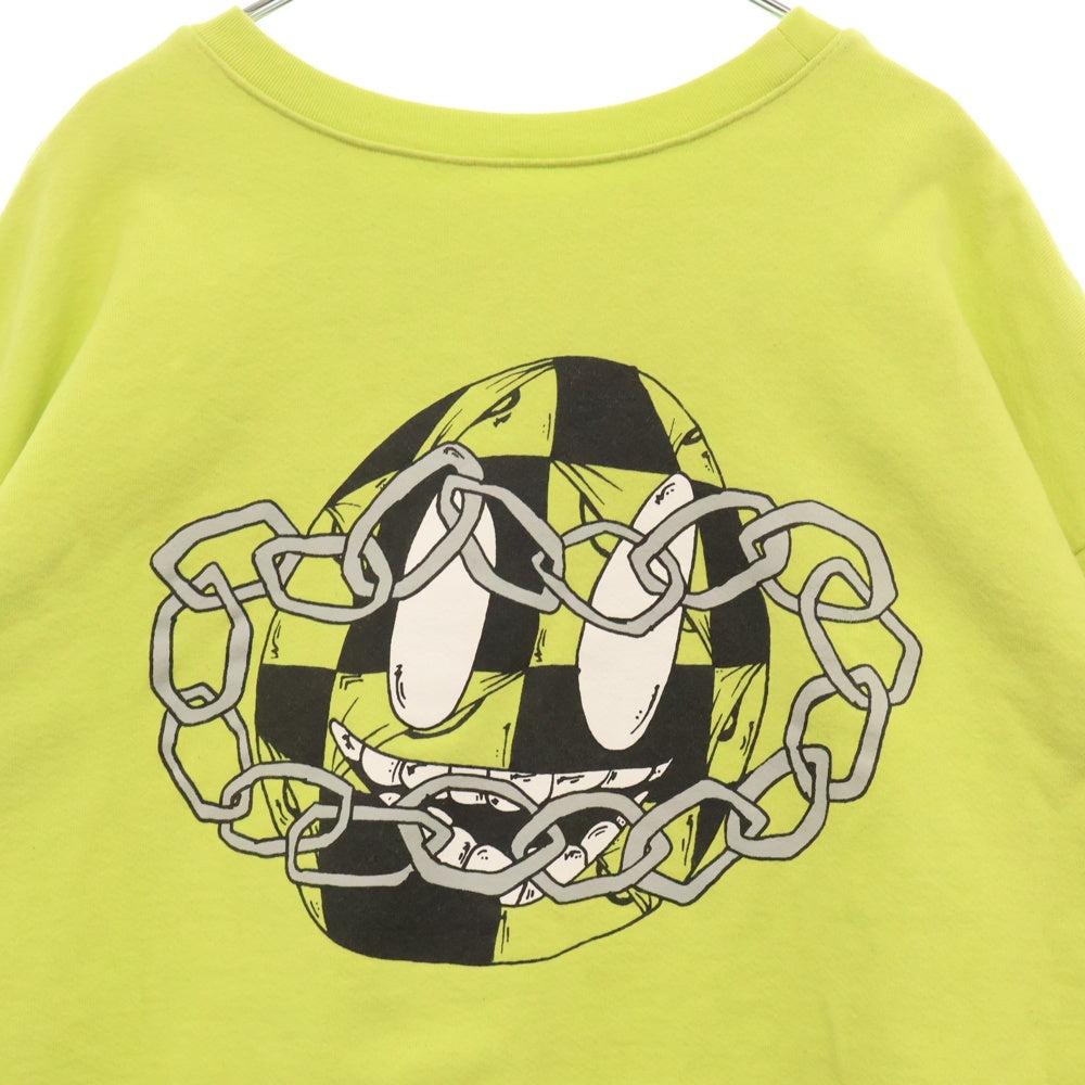 CHROME HEARTS(クロムハーツ) 22AW ×MATTY PPO LINK SWTSHRTBOY マッティボーイ プロ リンク クルーネック スウェット トレーナー イエロー