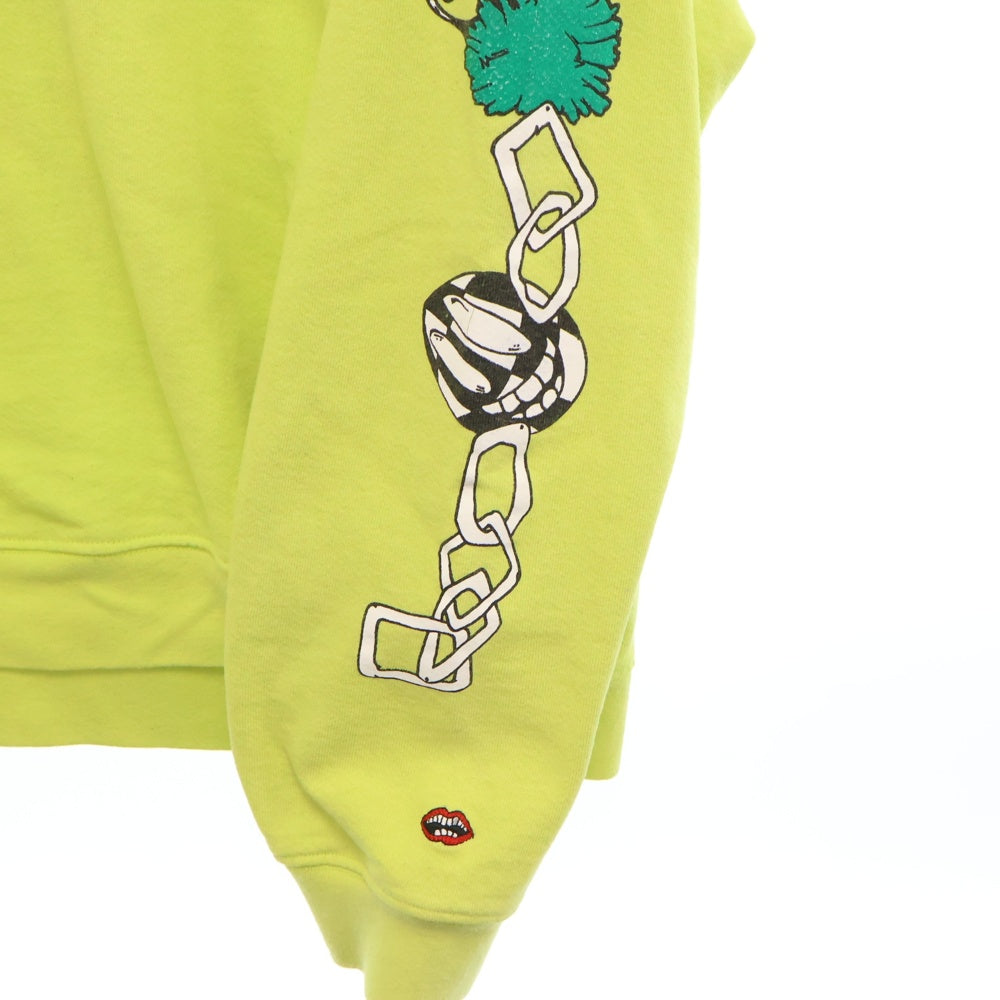 CHROME HEARTS(クロムハーツ) 22AW ×MATTY PPO LINK SWTSHRTBOY マッティボーイ プロ リンク クルーネック スウェット トレーナー イエロー