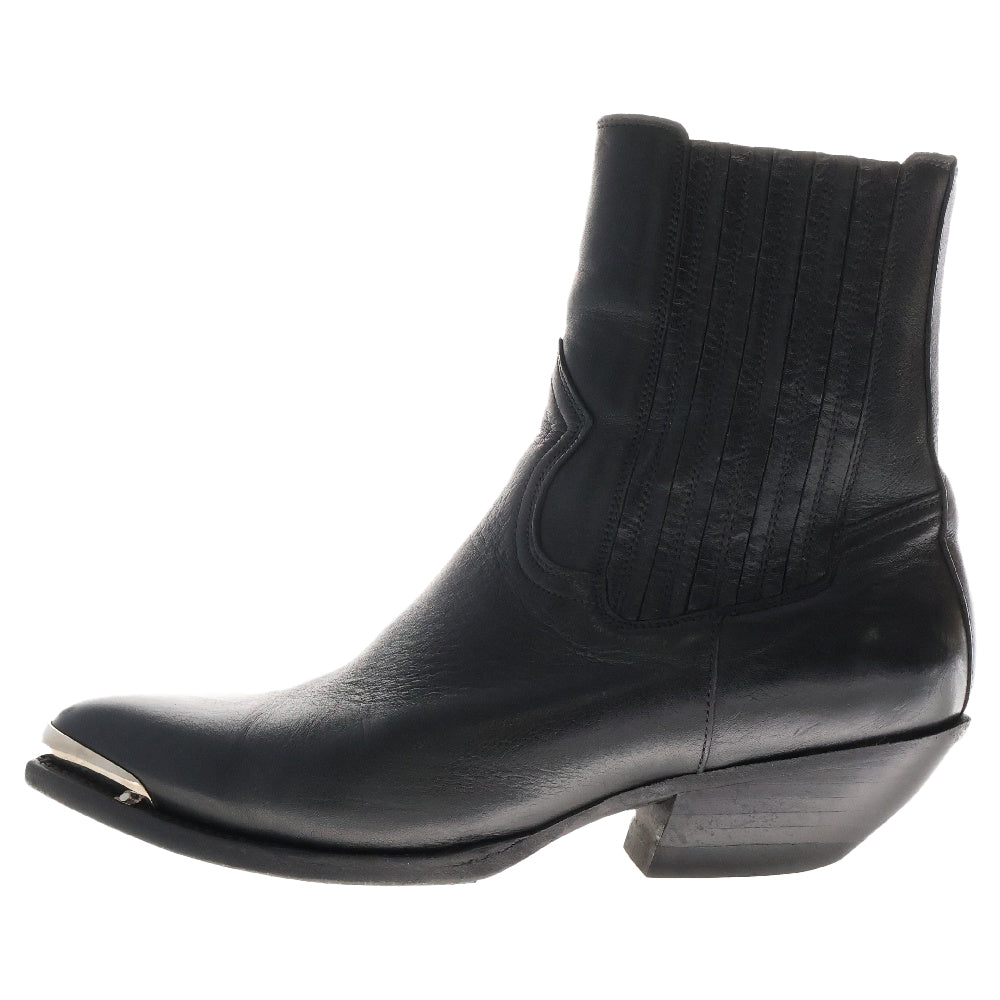 CELINE(セリーヌ) メタルトゥ クルーザー チェルシーブーツ ブラック 346993492C.38NO レディース