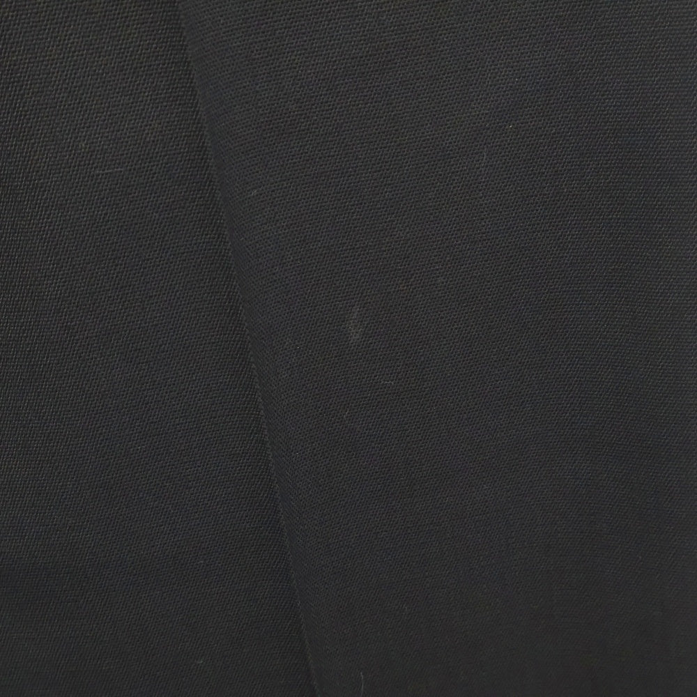 Acne Studios(アクネ ストゥディオズ) コットン センタープレス ワイドスラックスパンツ ブラック レディース FN-WN-TROU001227