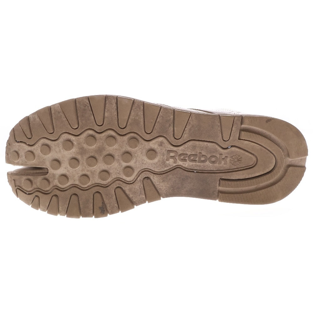 Maison Margiela 22(メゾンマルジェラ) ×Reebok CLASSIC LEATHER TABI リーボック クラシックレザー タビ ローカットスニーカー ベージュ US10.5/28.5cm GX5141