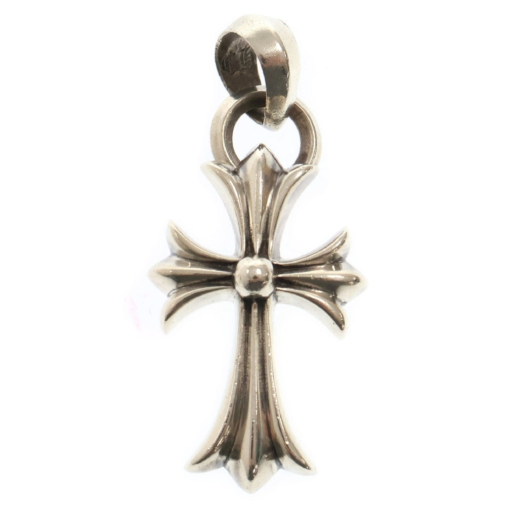 CHROME HEARTS(クロムハーツ) CH CRS SML W/BALE Wベイル スモールCHクロス ペンダントトップ シルバー BCA218