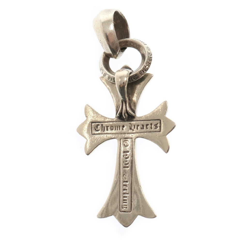 CHROME HEARTS(クロムハーツ) CH CRS SML W/BALE Wベイル スモールCHクロス ペンダントトップ シルバー BCA218