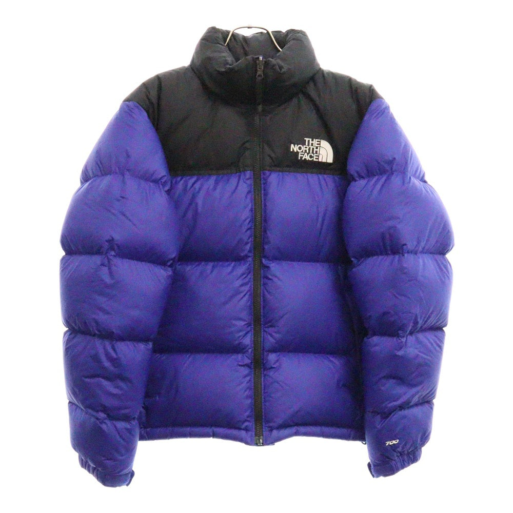 THE NORTH FACE(ザノースフェイス) 1996 Retro Nuptse Jacket レトロ ヌプシ ナイロン ダウンジャケット ブルー/ブラック NF0A3C8D