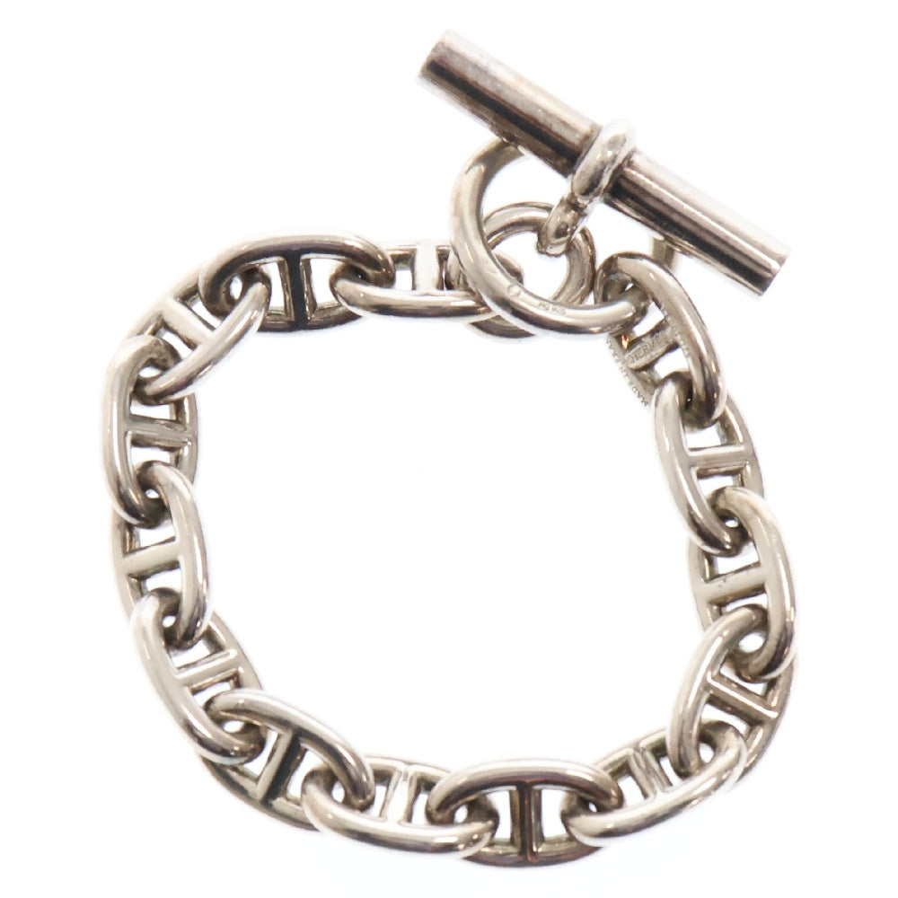HERMES(エルメス) Chaine d'Ancre MM シェーヌダンクル チェーンブレスレット 14LINK シルバー
