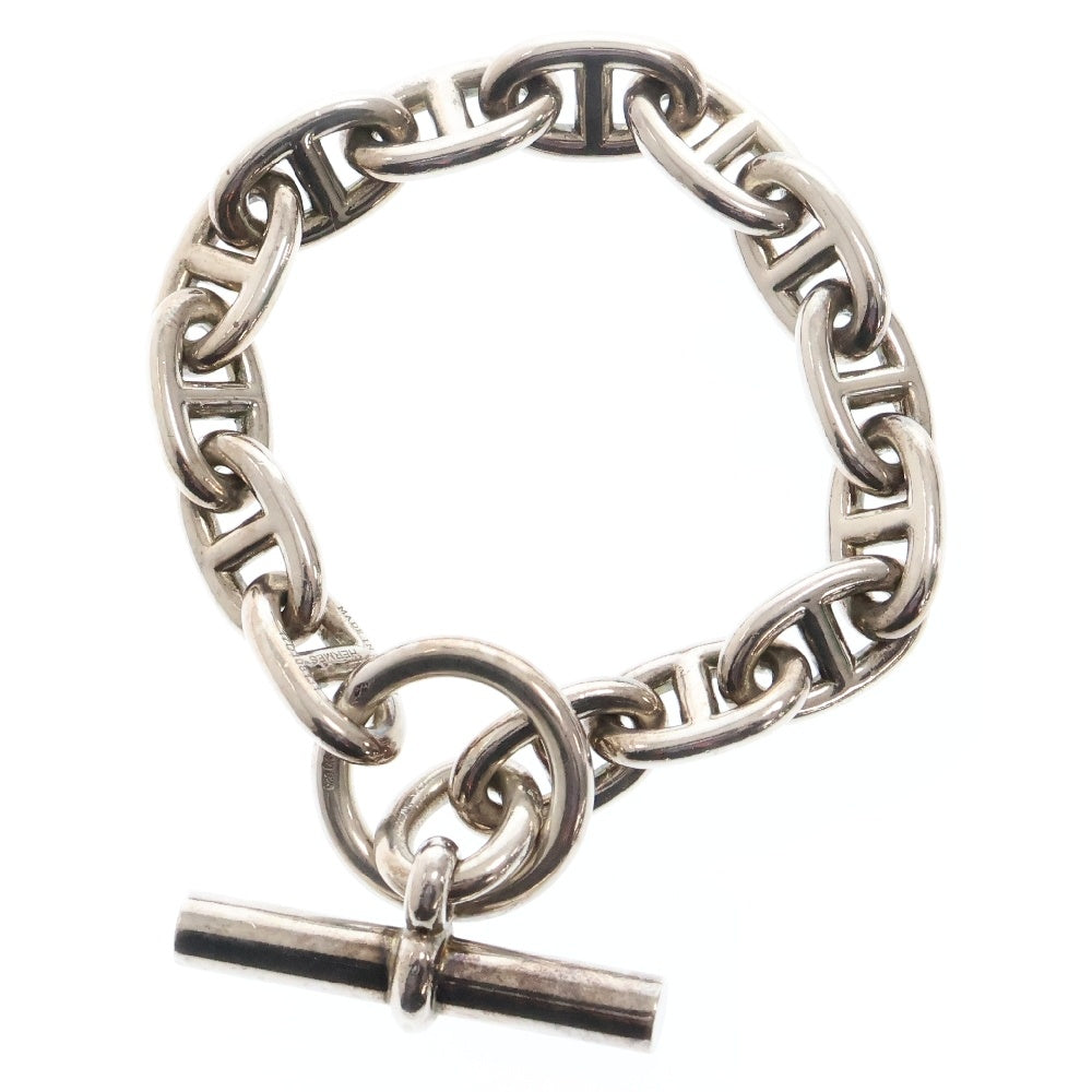 HERMES(エルメス) Chaine d'Ancre MM シェーヌダンクル チェーンブレスレット 14LINK シルバー