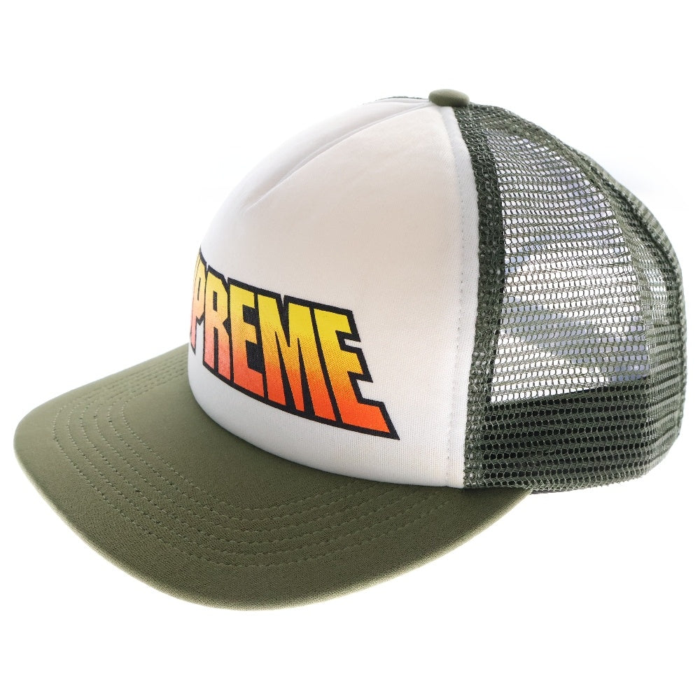 SUPREME(シュプリーム) 24SS Gradient Mesh Back 5-Panel グラディエントメッシュ バック 5パネル キャップ 帽子 カーキ