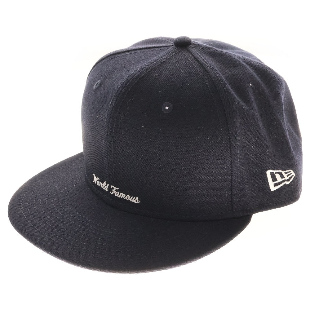 SUPREME(シュプリーム) 21SS ×NEW ERA Reverse Box Logo Cap リバースボックスロゴ ベースボールキャップ 帽子 ネイビー