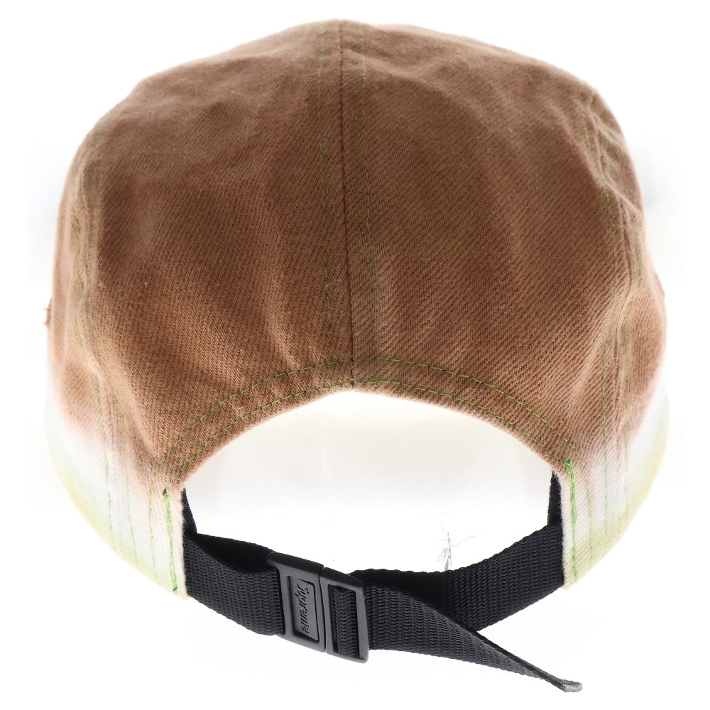SUPREME(シュプリーム) 20SS Embossed Denim Camp Cap エンボスド デニムキャンプキャップ 帽子 イエロー/オレンジ
