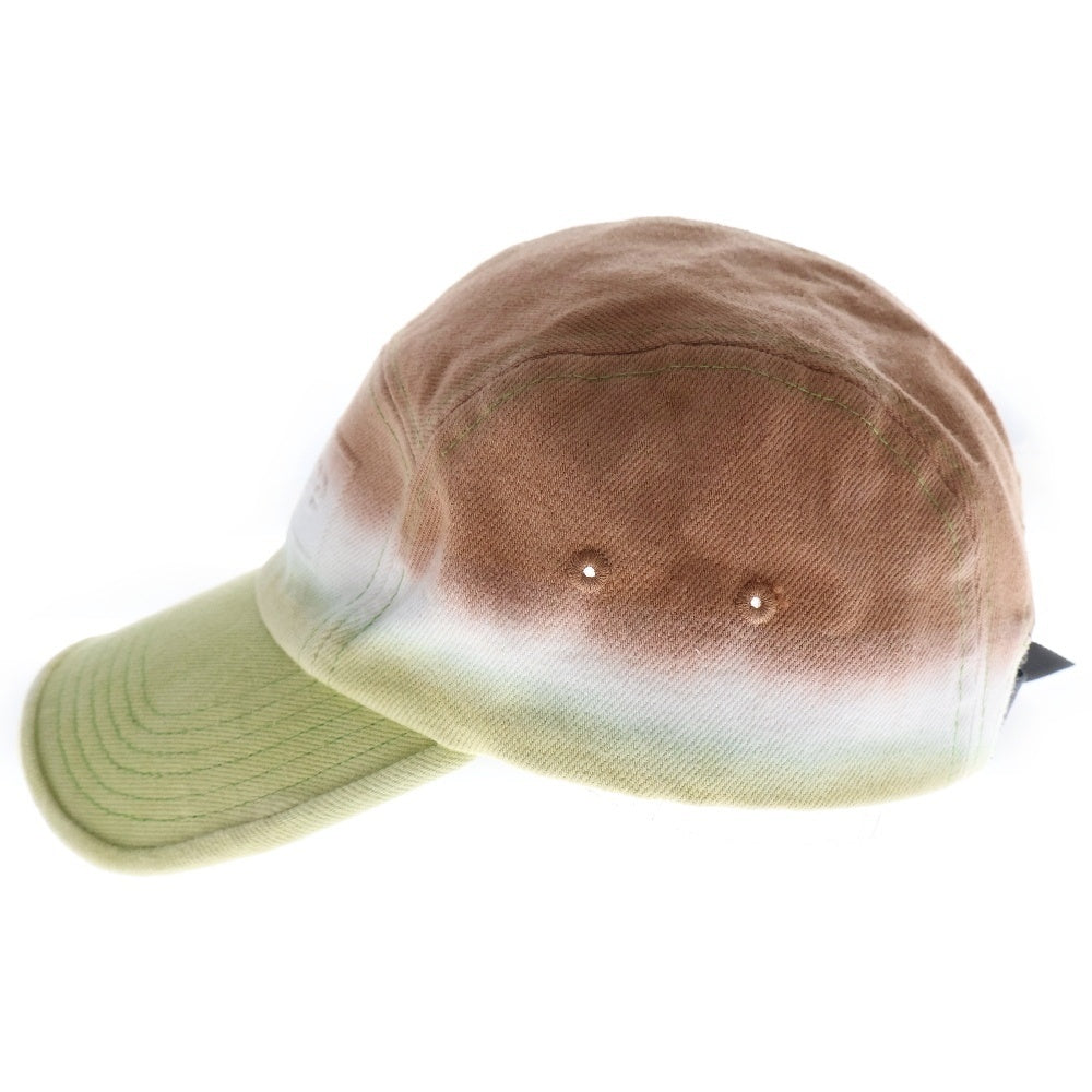 SUPREME(シュプリーム) 20SS Embossed Denim Camp Cap エンボスド デニムキャンプキャップ 帽子 イエロー/オレンジ