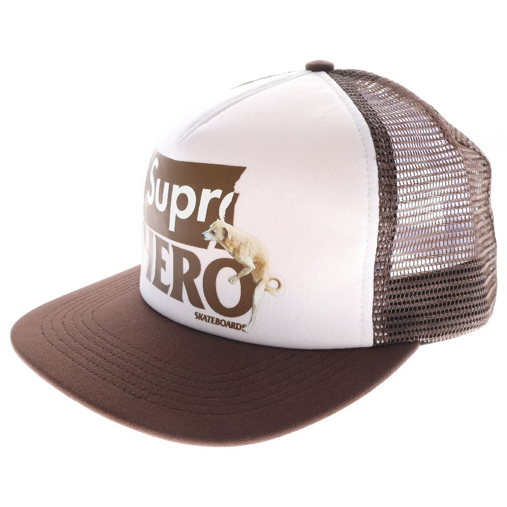 SUPREME(シュプリーム) 22SS ×ANTI HERO Mesh Back 5-Panel アンタイヒーロー メッシュバック 5パネル キャップ 帽子 ブラウン