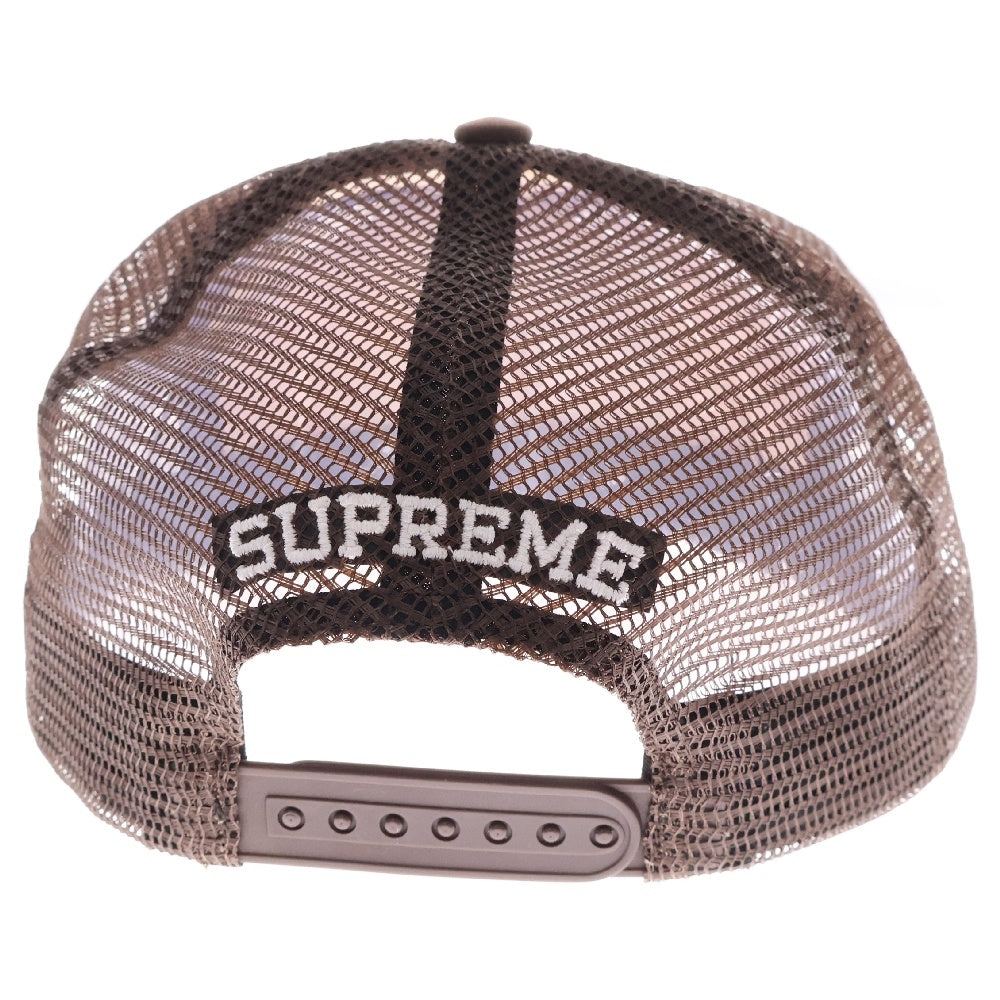 SUPREME(シュプリーム) 22SS ×ANTI HERO Mesh Back 5-Panel アンタイヒーロー メッシュバック 5パネル キャップ 帽子 ブラウン