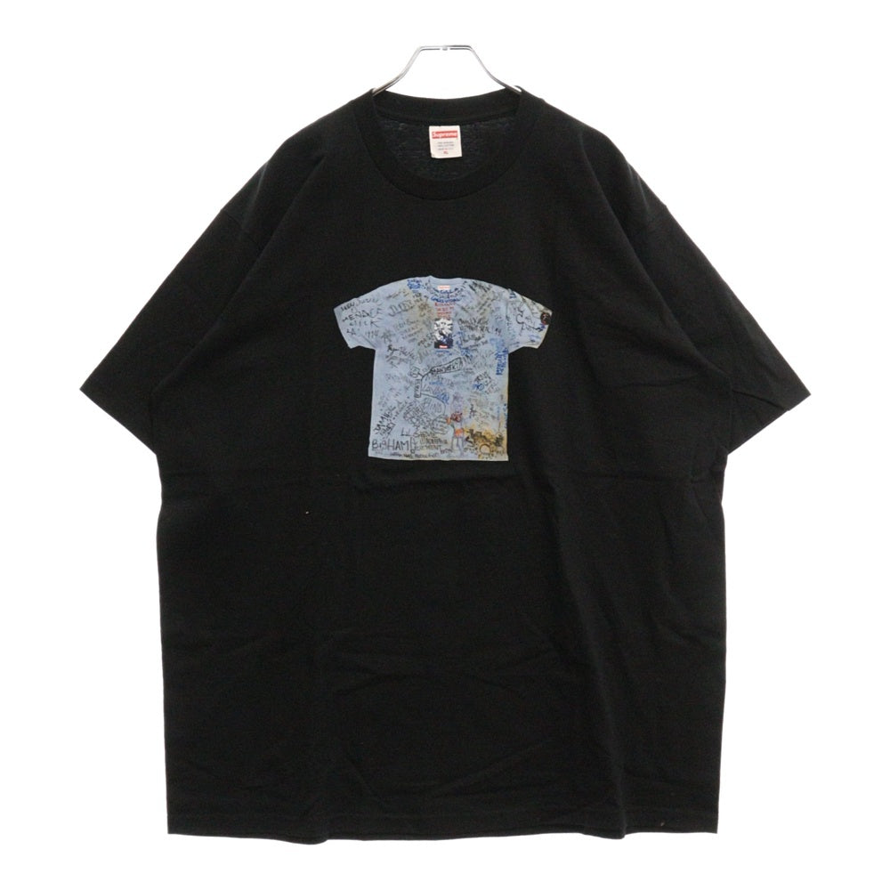 SUPREME(シュプリーム) 24SS 30th Anniversary First Tee 30周年 アニバーサリー ファースト プリント 半袖Tシャツ カットソー ブラック