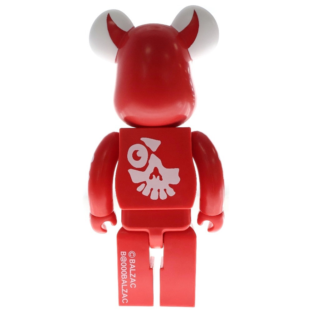 MEDICOM TOY(メディコムトイ) BE@RBRICK BALZAC 400% '03 ベアブリック バルザック フィギュア 人形 レッド