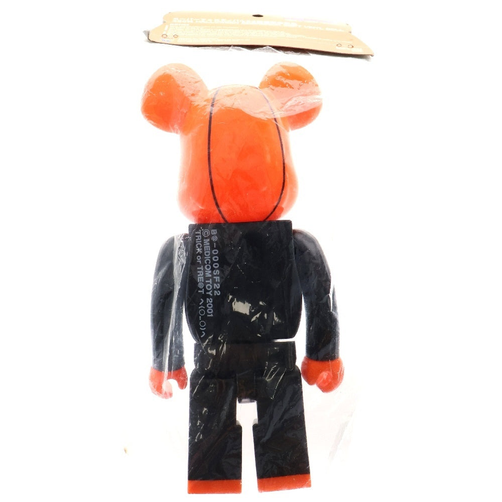 MEDICOM TOY(メディコムトイ) BE@RBRICK HALLOWEEN SOFT VINYL DOLL 400% ベアブリック スーパーフェスティバル22開催記念 ハロウィン 人形 フィギュア ソフビ オレンジ
