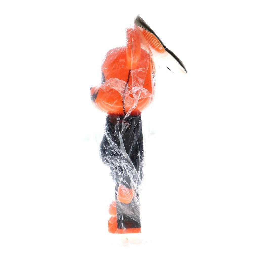 MEDICOM TOY(メディコムトイ) BE@RBRICK HALLOWEEN SOFT VINYL DOLL 400% ベアブリック スーパーフェスティバル22開催記念 ハロウィン 人形 フィギュア ソフビ オレンジ