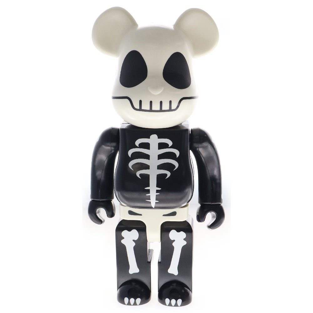 MEDICOM TOY(メディコムトイ) BE@RBRICK HORROR SKULL 400% SAN DIEGO COMIC CON'05 ベアブリック ホラー スカル コミコン フィギュア 人形 ブラック