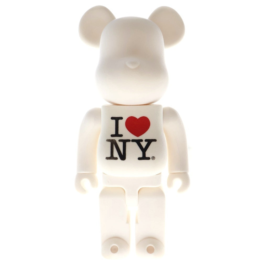 MEDICOM TOY(メディコムトイ) BE@RBRICK I LOVE NY 400% '06 アイラブニューヨーク ベアブリック フィギュア 人形 ホワイト