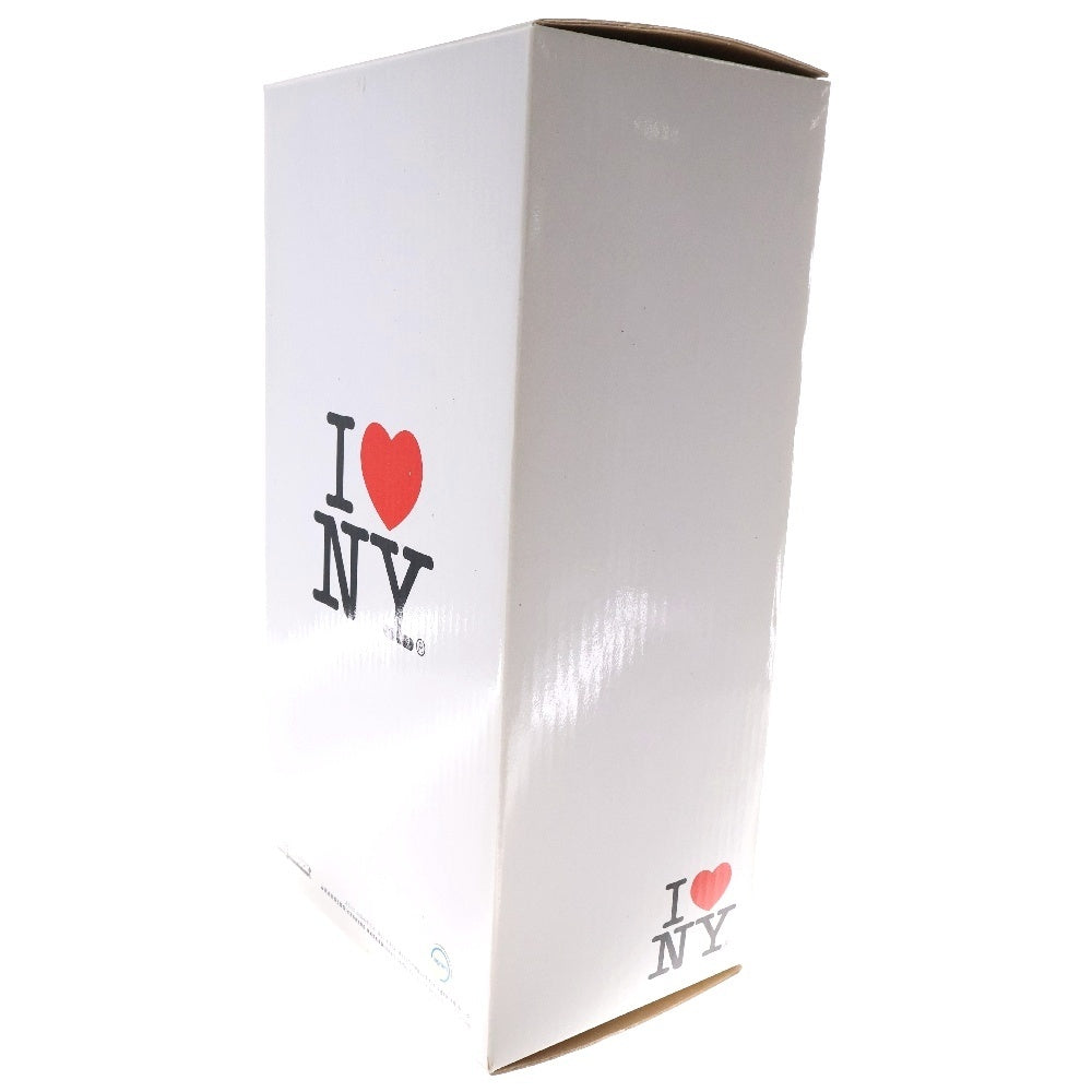 MEDICOM TOY(メディコムトイ) BE@RBRICK I LOVE NY 400% '06 アイラブニューヨーク ベアブリック フィギュア 人形 ホワイト