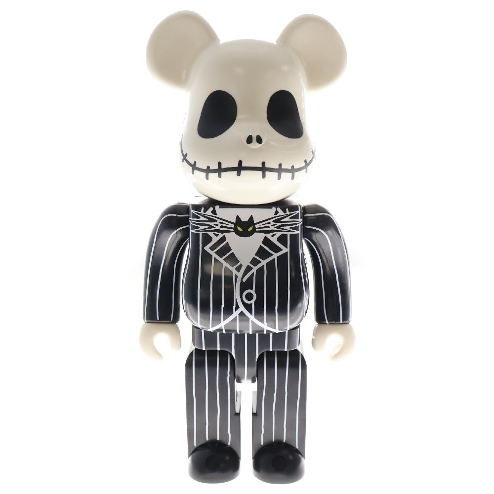 MEDICOM TOY(メディコムトイ) BE@RBRICK THE NIGHTMARE BEFORE CHRISTMAS JACK SKELLINGTON 400% '07 ベアブリック ナイトメアビフォアークリスマス ジャックスケリントン フィギュア 人形