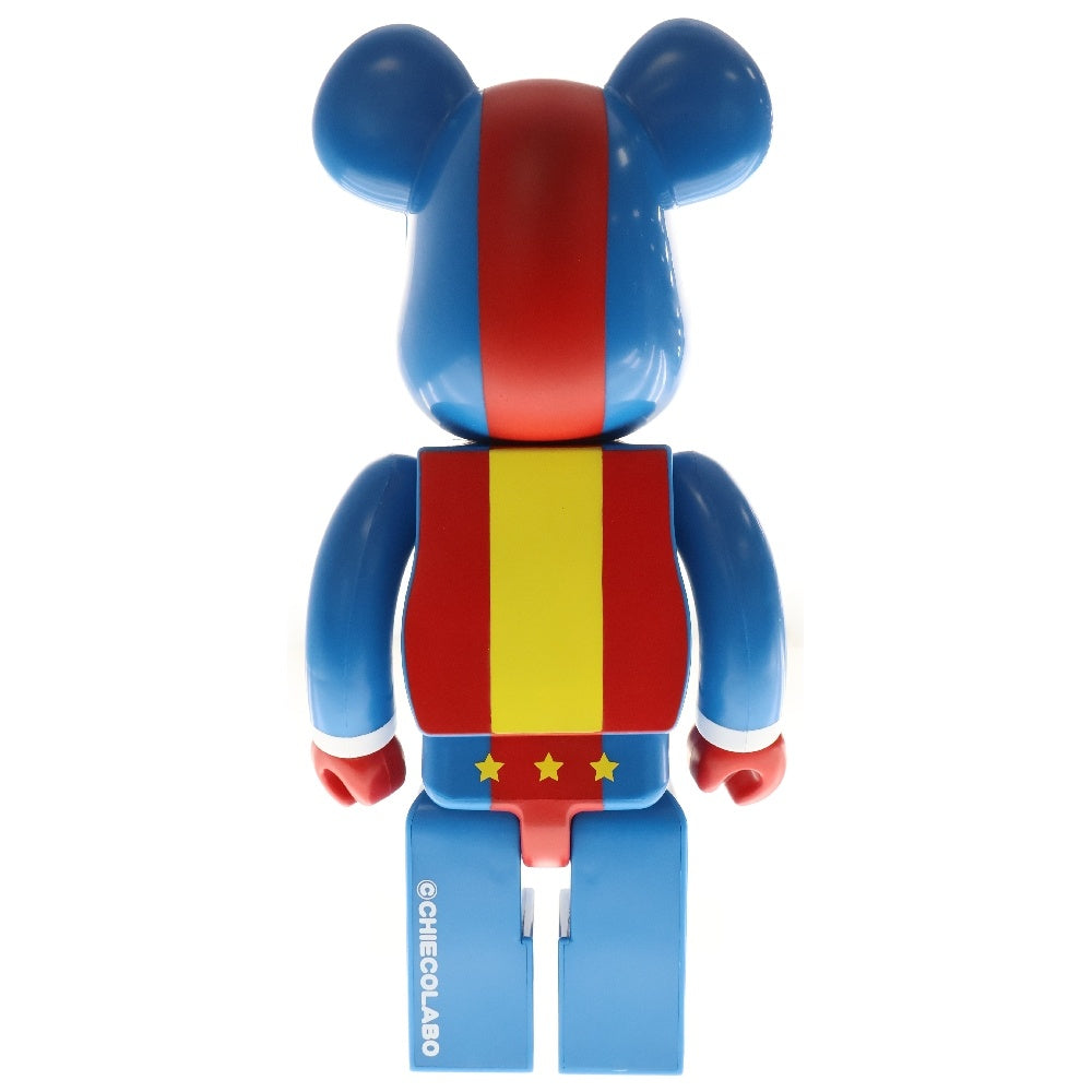 MEDICOM TOY(メディコムトイ) BE@RBRICK CHIEKO KAWABE 400% ベアブリック カワベ チエコ フィギュア 人形 ブルー/レッド
