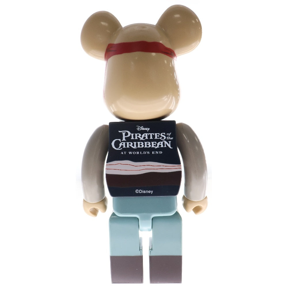 MEDICOM TOY(メディコムトイ) BE@RBRICK PIRATES OF THE CARIBBEAN AT WORLD'S END 400% 882体限定 ベアブリック パイレーツオブカリビアン ワールドエンド 人形 フィギュア マルチ