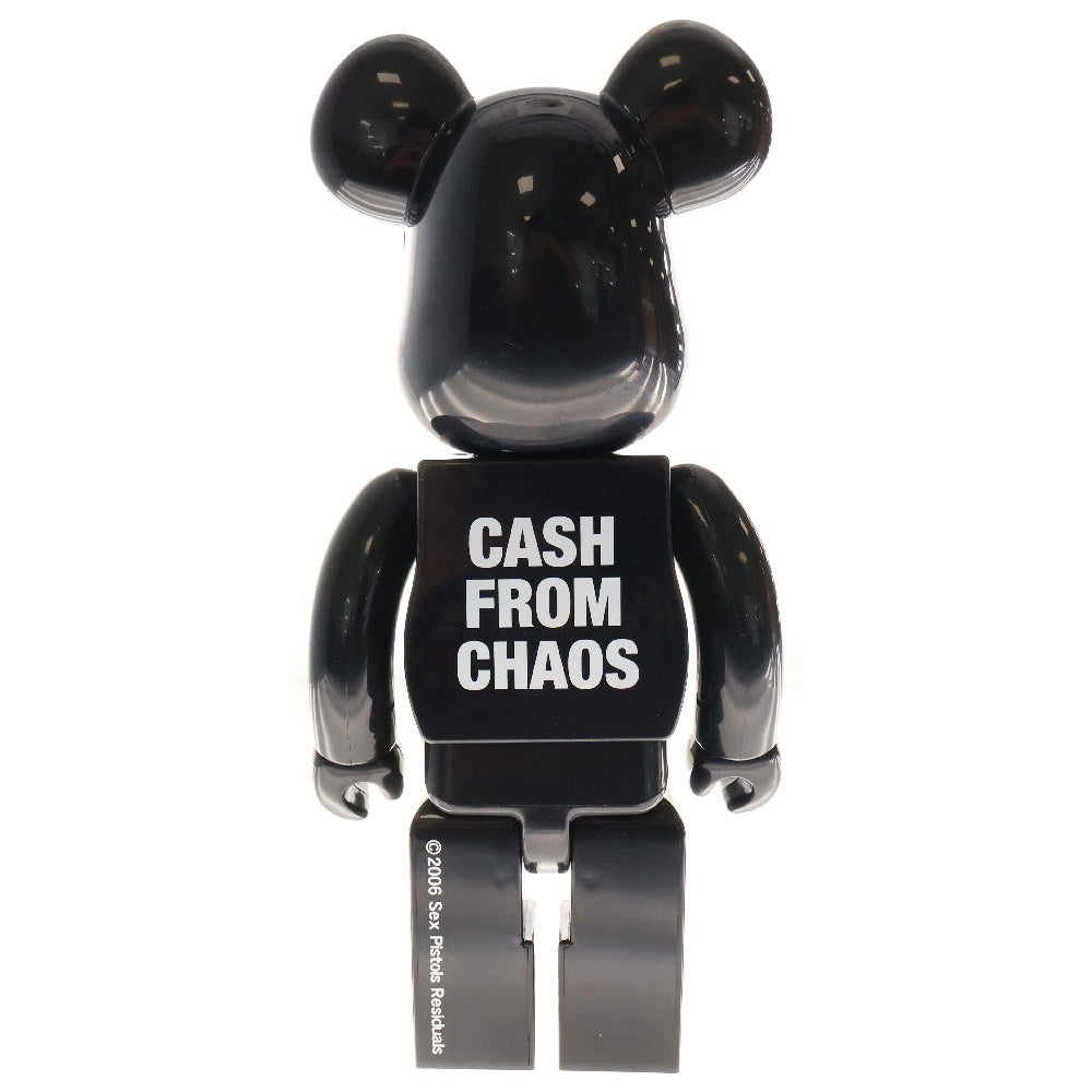 MEDICOM TOY(メディコムトイ) BE@RBRICK SEX PISTOLS Ver.3 Who Killed Bambi？ 400% ベアブリック セックスピストルズ 人形 フィギュア ブラック