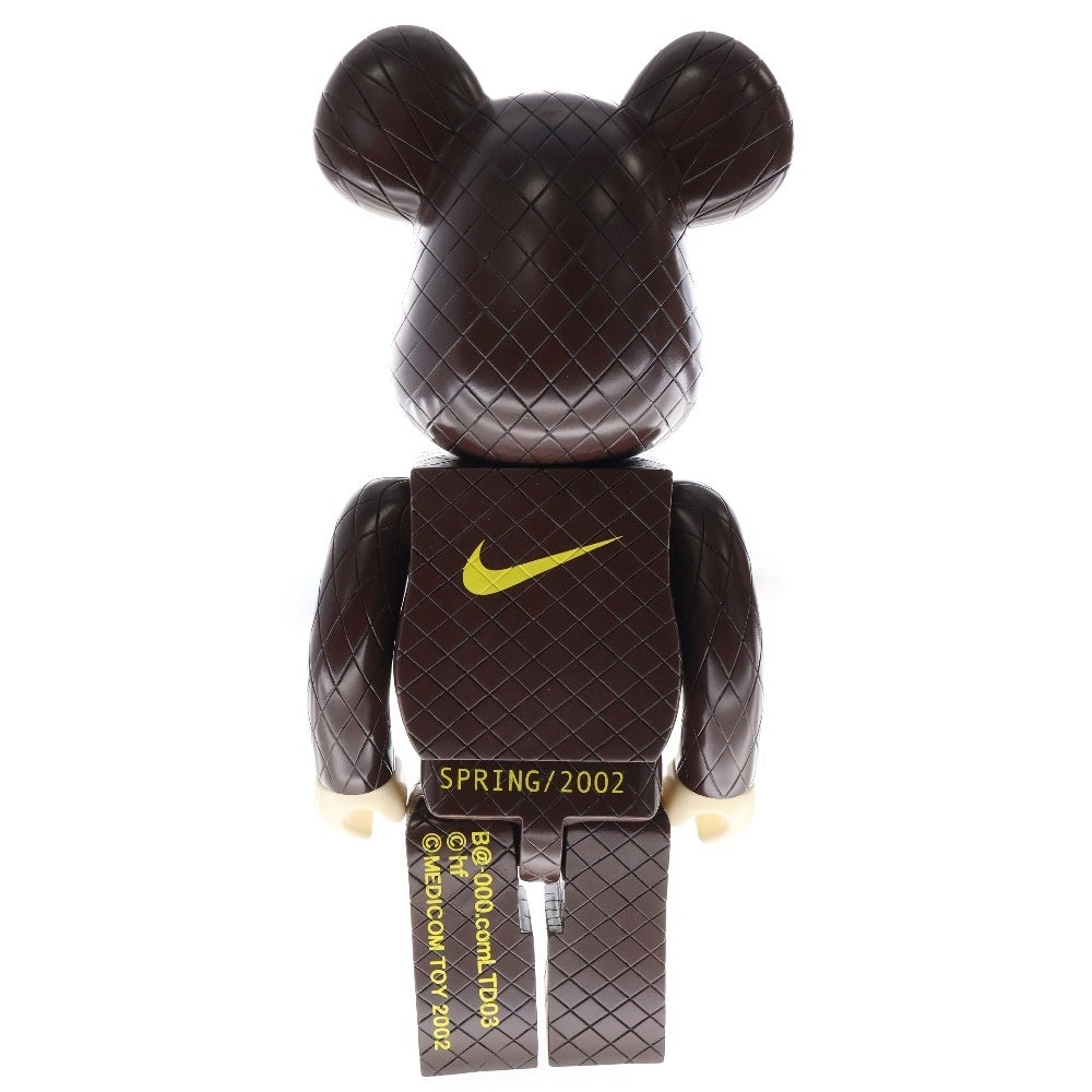 MEDICOM TOY(メディコムトイ) BE@RBRICK NIKE HTM hf 400% '02 ベアブリック 藤原ヒロシ フィギュア 人形 ブラウン