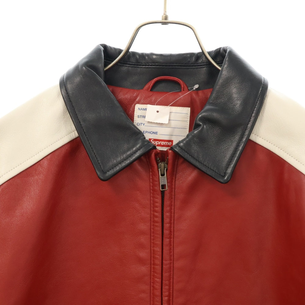 SUPREME(シュプリーム) 18SS Studded ARC Logo Leather Jacket スタッズ アーチロゴ レザージャケット ジャケット マルチカラー