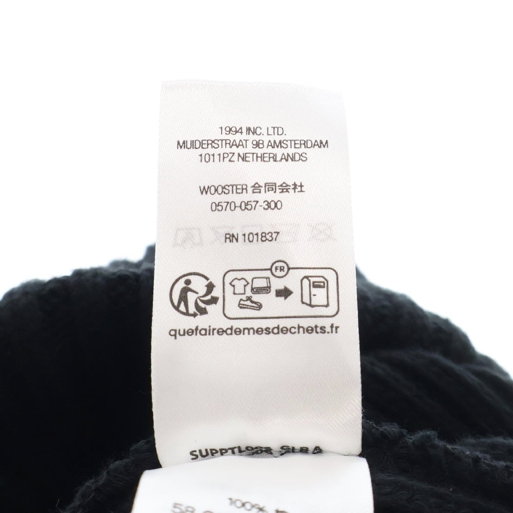 SUPREME(シュプリーム) 24SS Overdyed Beanie オーバーダイ スモール ロゴ ビーニー ニットキャップ 帽子 ブラック