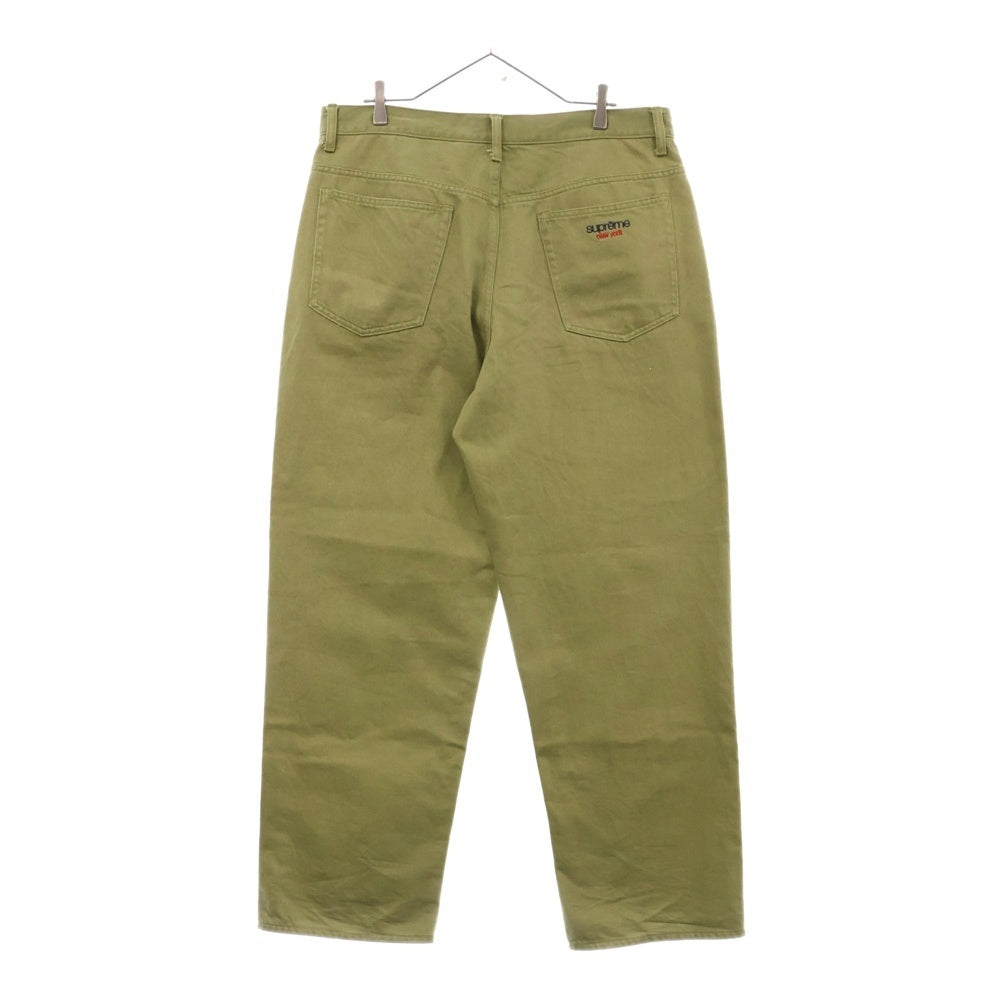 SUPREME(シュプリーム) 24SS Baggy Jean バギー ジーンズ デニムパンツ グリーン