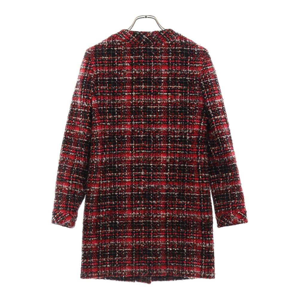 CHANEL(シャネル) 24AW ココマーク ラインストーンボタン ツイード ジャケット ピンク レディース P77726 V69345