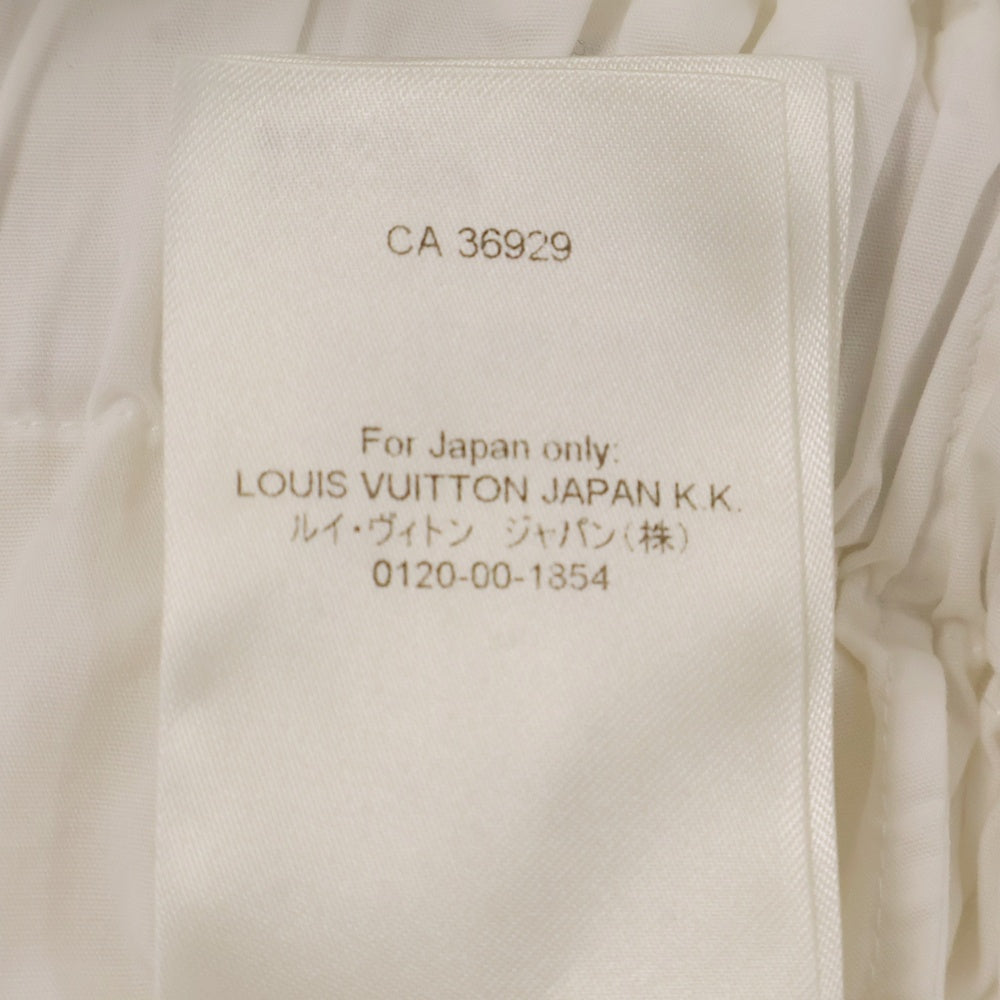 LOUIS VUITTON(ルイヴィトン) 24AW ブロデリーアングレーズ フロントジップ コットン オールインワン ホワイト レディース RW222J XKG FNPB01