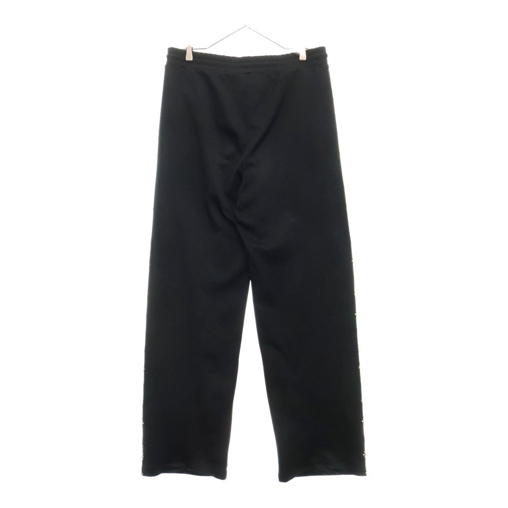 CELINE(セリーヌ) 22AW フレイムエンブロイダリー ジョガーパンツ ダブルフェイス ジャージー トラックパンツ ブラック 2Z225121O