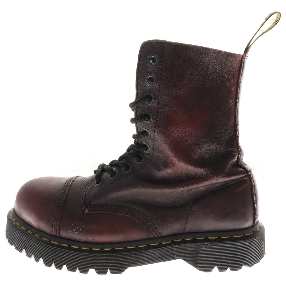 Dr.Martens(ドクターマーチン) 13295 10ホール レースアップ レザーブーツ ボルドー