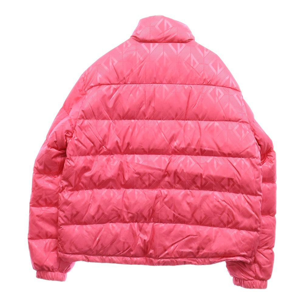 DIOR(ディオール) CD DIAMOND MIRAGE SKI CAPSULE ロゴ ダイヤモンド ミラージュ スキー カプセル ナイロン ダウン ジャケット ピンク 943C449C5711