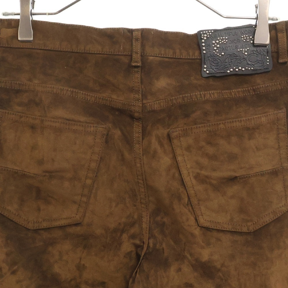 DIOR(ディオール) 22AW×Cactus Jack Slimfit Jeans Mocha Brown カクタス スリムフィット ジーンズ パンツ トラヴィススコット ブラウン 193D011EY509