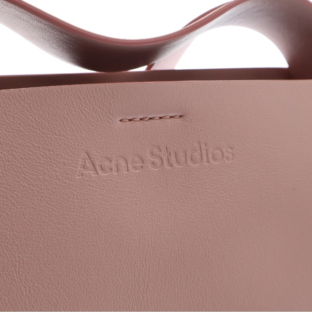 Acne Studios(アクネ ストゥディオズ) Musubi Mini ムスビ レザー ミニ 2WAY ショルダーバッグ ハンドバッグ ピンク レディース