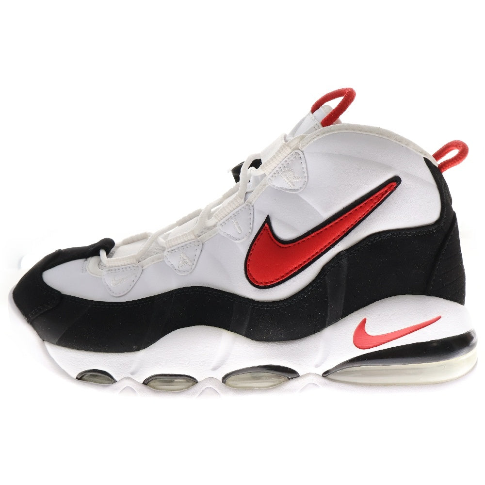 NIKE(ナイキ) AIR MORE UPTEMPO 95 エア モア アップテンポ 95 ハイカットスニーカー ホワイト/レッド/ブラック US11/29cm CK0892-101