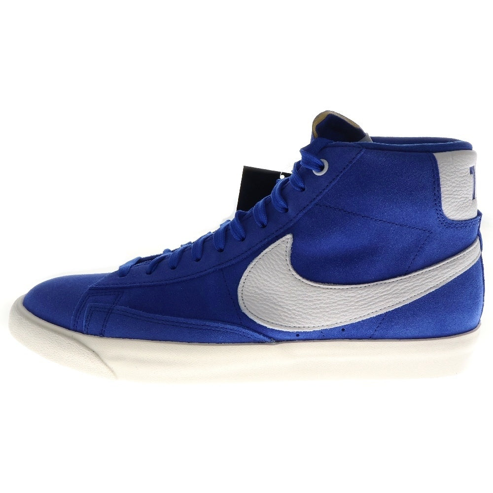 NIKE(ナイキ) ×STRANGER THINGS BLAZER MID QS ST ストレンジャーシングス ブレーザー ミッドカットスニーカー ブルー US11/29cm CK1906-400
