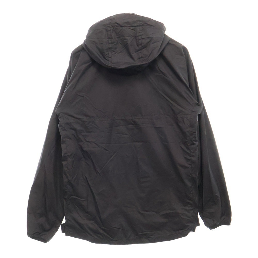 ripvanwinkle(リップヴァンウィンクル) ハーフジップ アノラック ナイロン ジャケット ブラック R14AW-060