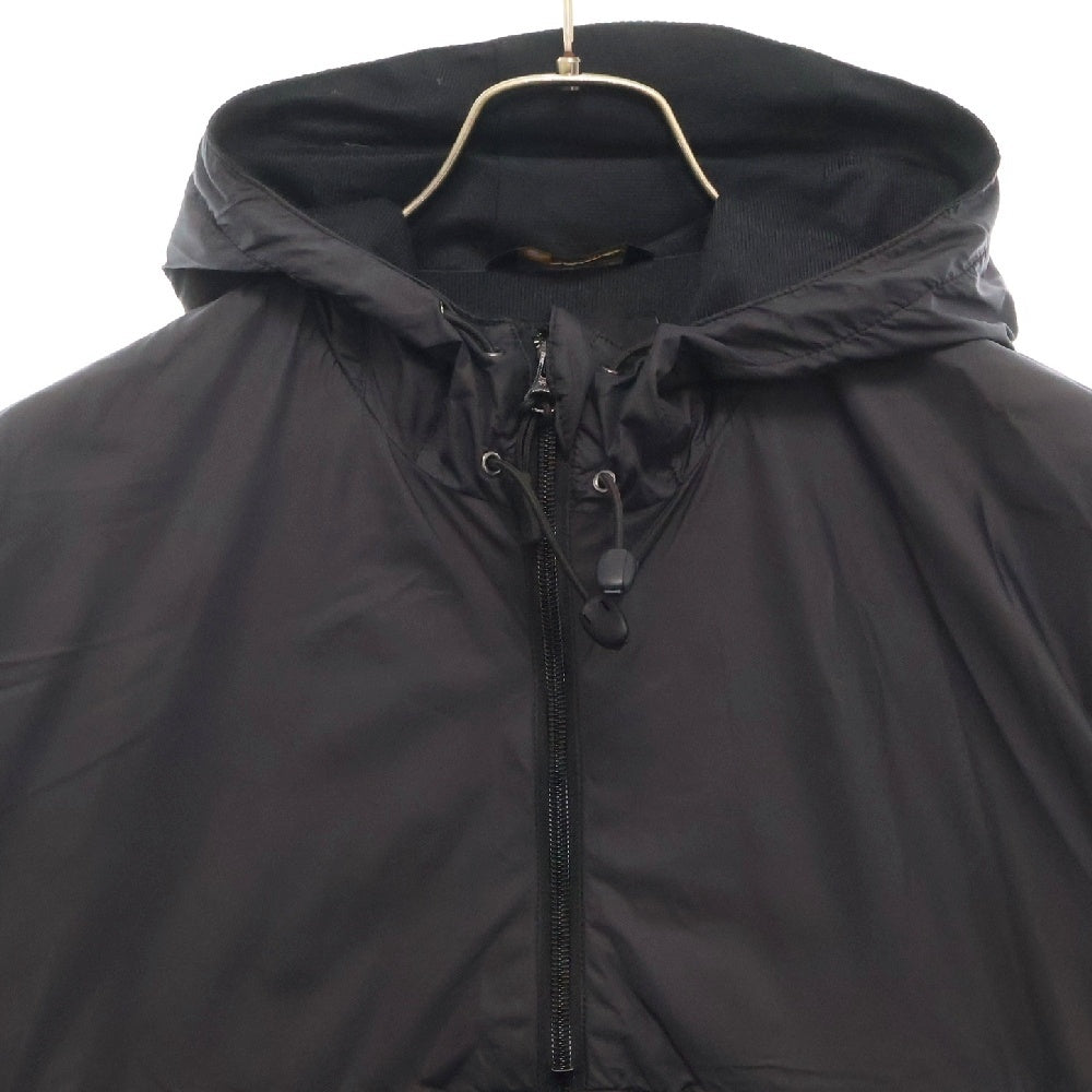 ripvanwinkle(リップヴァンウィンクル) ハーフジップ アノラック ナイロン ジャケット ブラック R14AW-060